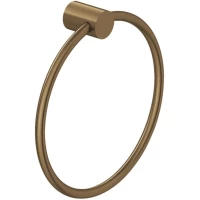 Полотенцедержатель кольцо Kludi Vela R 58978N1 бронза матовая