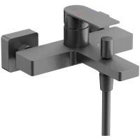 Смеситель для ванны Sancos Studio SC9018GG вороненая сталь