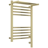 Полотенцесушитель электрический 600x400 шампань МЭМ правый Сунержа Богема с полкой 3.0 020-5807-6040