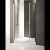 Душевая дверь распашная Cezares Triumph 145 см прозрачное стекло TRIUMPH-D-B-11-90+60-C-Cr-L
