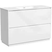 Тумба под раковину Sancos Libra Floor LB120F-1W 119 см, напольная, белый глянец