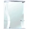 Зеркальный шкаф 55x72 см белый глянец R Bellezza Карина 4611808001012 - 1