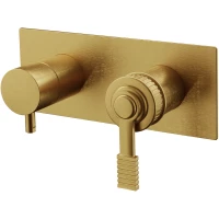 Смеситель для ванны Remer Atelier AL93ZBG встраиваемый, золотой матовый