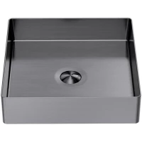 Раковина-чаша Feramolli Sole S401GB 40x40 см, накладная, графит матовый