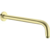 Кронштейн для верхнего душа Feramolli Sole S765GL 400 мм, настенный, золотой матовый