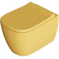 Унитаз подвесной Alice Wunder 45000196 безободковый, торнадо, мед глянец