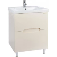 Тумба бежевый глянец 62 см Bellezza Андрэа 4639010110070