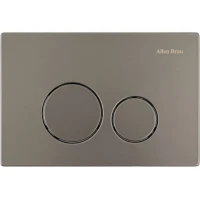 Кнопка смыва Allen Brau Priority 4.0 9.20007.GR для инсталляции, графит матовый