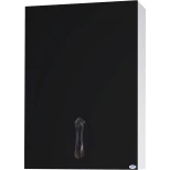 Изображение товара шкаф подвесной черный глянец/белый глянец bellezza лагуна 4642106180048