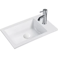 Раковина Oliveeka 2045 46x25,5 см, рукомойник, белый