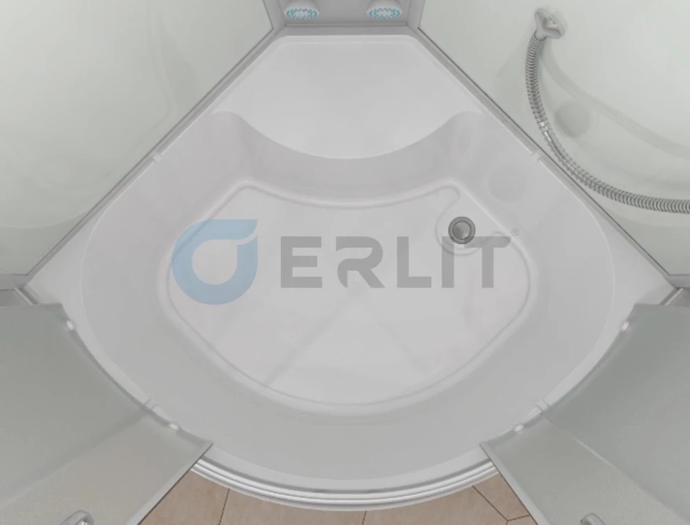 Душевая кабина 100×100×215 см Erlit Comfort ER3510TP-C3-RUS - фото 4