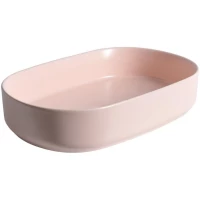 Раковина-чаша Allen Brau Fantasy 4.11022.SM 55x36 см, накладная, розовый