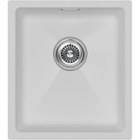 Кухонная мойка Paulmark Lumi LU41-WH 41x46 см, белый