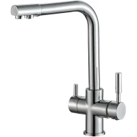 Смеситель для кухни Zorg SH 552 CR с подключением к фильтру, хром