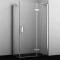 Душевой уголок 120x90 см прозрачное стекло WasserKRAFT ALLER 10H07R - 1