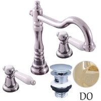 Смеситель для раковины с донным клапаном Rav Slezak Morava Retro MK532.5Z