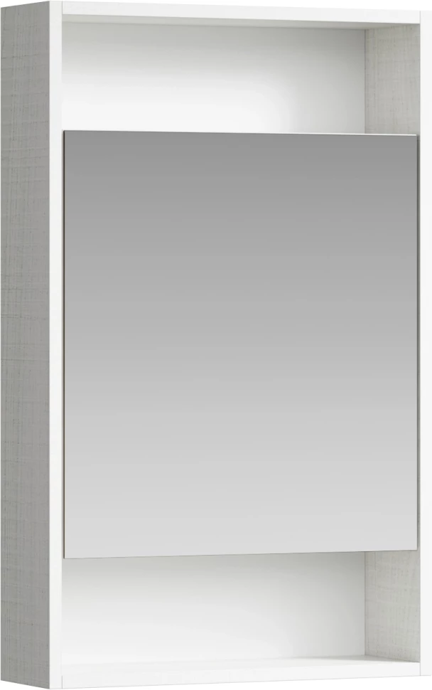 Зеркальный шкаф 50x80 см дуб канадский L/R Aqwella City SIT0405DK