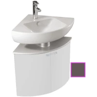 Угловая тумба светло-коричневый глянец 67,9 см Jacob Delafon Odeon Up EB864-G80