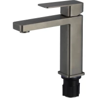 Смеситель для раковины Fmark FS8701Q графит