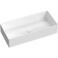 Раковина-чаша Ceramicanova Adele CN6090 76x34 см, накладная, белый