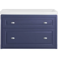 Тумба серый матовый 98,7 см ASB-Woodline Кастелло 12060 П