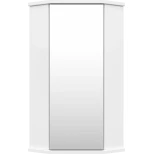 Изображение товара зеркальный шкаф misty лилия э-лил08034-014бф 34x34 см l/r, угловой, белый глянец