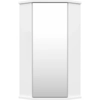 Зеркальный шкаф Misty Лилия Э-Лил08034-014бф 34x34 см L/R, угловой, белый глянец