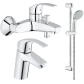 Комплект смесителей (3 в 1) Grohe Eurosmart New 124446