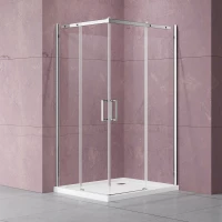 Душевой уголок 90x90 см Vincea Dice VSS-4D900CL прозрачное