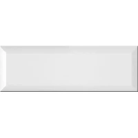 Плитка Blanco Brillo Bisel 10x30