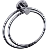 Полотенцедержатель кольцо D-Lin D231100 двойной, хром