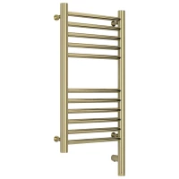 Полотенцесушитель электрический 600x300 шампань МЭМ правый, перемычка прямая Сунержа Богема 3.0 020-5805-6030