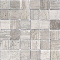 Мозаика Pietrine 7 Travertino Silver MAT 48x48x7