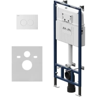 Инсталляция для унитаза Am.Pm MasterFit Pro C L I012710.0101 с кнопкой смыва, белый глянец