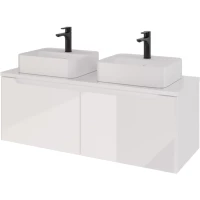 Тумба белый глянец 122,1 см Dreja W 99.9400