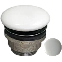 Донный клапан для раковины GSG PILTONUNIAR033 универсальный, жемчужный матовый