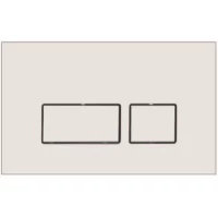 Кнопка смыва Boheme 664-W для инсталляции, белый