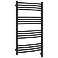 Полотенцесушитель электрический 1000x600 черный матовый МЭМ правый Сунержа Аркус 3.0 31-5705-1060