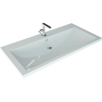 Раковина Misty Алиса 4627173210331 99,7x48 см, накладная, белый