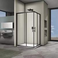 Душевой уголок 99x89 см Veconi Rovigo RV30B-10090-01-C3 прозрачное