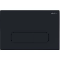 Кнопка смыва Aquatek KDI-0000017 для инсталляции, черный матовый