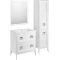 Комплект мебели белый матовый 77,6 см ASB-Woodline Рома 4607947232035 + 27654 + 4607947231755 - 2
