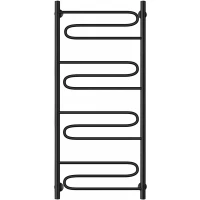 Полотенцесушитель водяной Secado Валенсия 1 4673739223871 1200x432, черный матовый