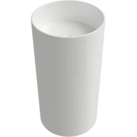 Раковина Aqueduto Todo TOD0110 45x45 см, напольная, белый глянец