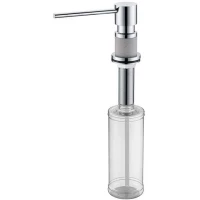 Дозатор 350 мл хром/бежевый Paulmark Kraft D003-328