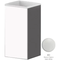 Стакан для зубных щеток Cezares Prizma PRIZMA-TUMP-BIO настольный, белый матовый