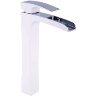 Смеситель для раковины Gappo G1007-31 хром/белый