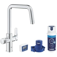 Смеситель для кухни Grohe Blue Pure Start 30596000  с фильтром, хром