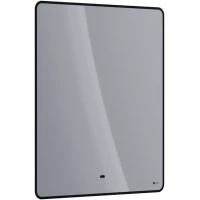 Зеркало 70x80 см Lemark Mioblack LM70ZM-black