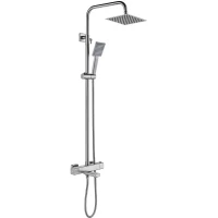 Душевая система Gappo G2499-40 300 мм, с термостатом, сатин